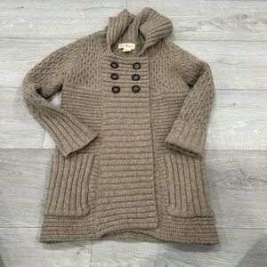 Cozy Brown Knit Sweater for Kids